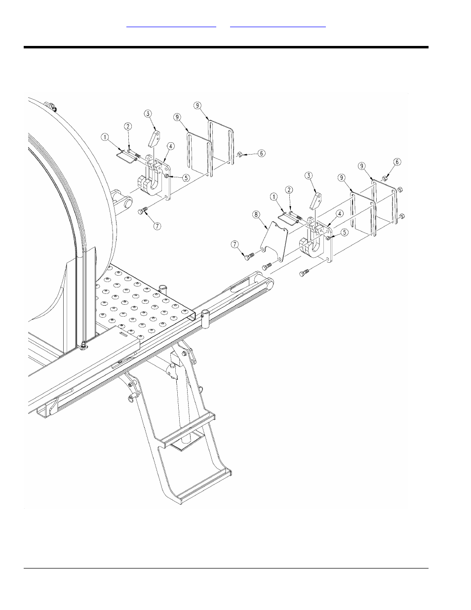 Frame, Hitch, Selected models | Table of contents part number index hitch | Great Plains SML1000 Parts Manual User Manual | Page 6 / 36