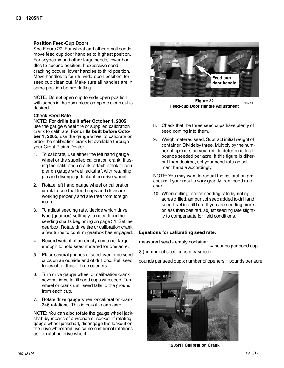 Great Plains 1205NT Operator Manual User Manual | Page 32 / 74