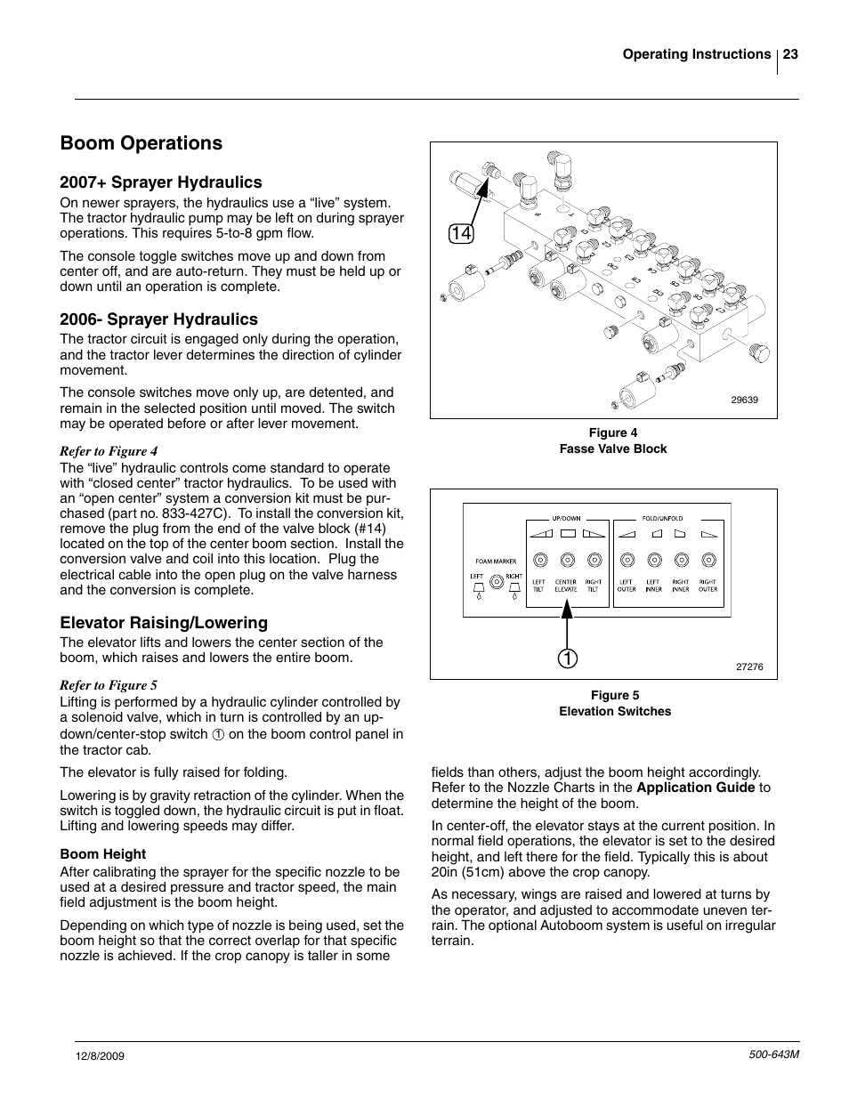 Boom operations | Great Plains 3P-FF900 Operator Manual User Manual | Page 25 / 47