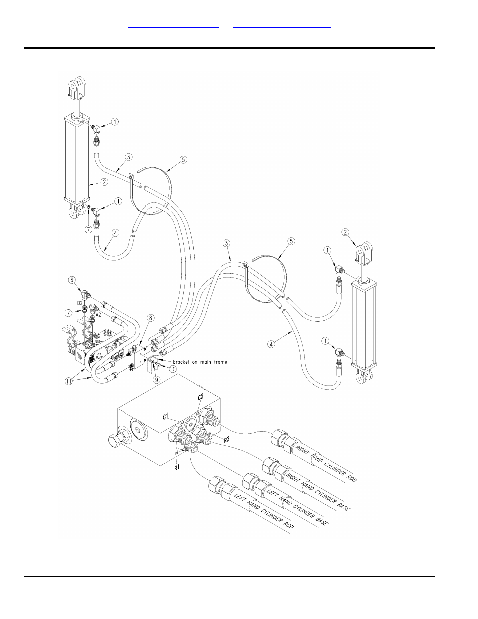 Dual marker hydraulics | Great Plains 2N-3010 Parts Manual User Manual | Page 208 / 232