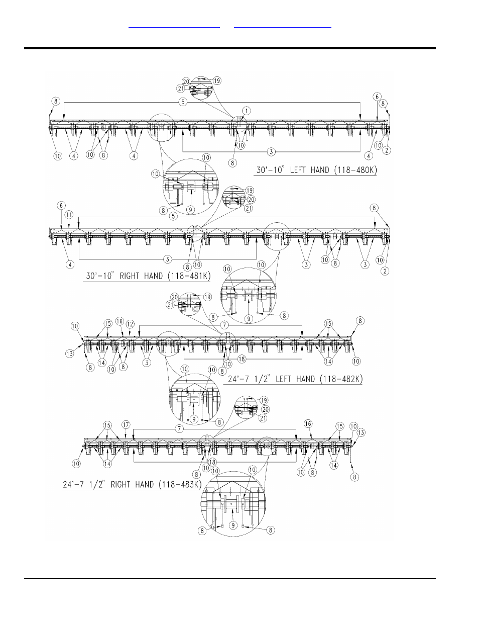 Feeder cup spacing | Great Plains 2N-3010 Parts Manual User Manual | Page 54 / 232
