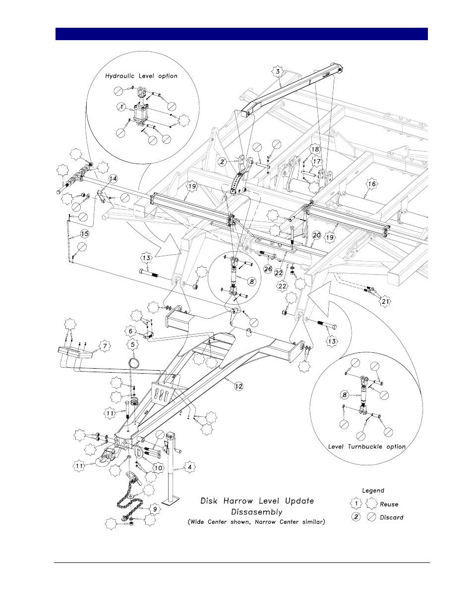 Installation instructions | Great Plains Disk Harrow Field Update Disk Leveler User Manual | Page 3 / 17