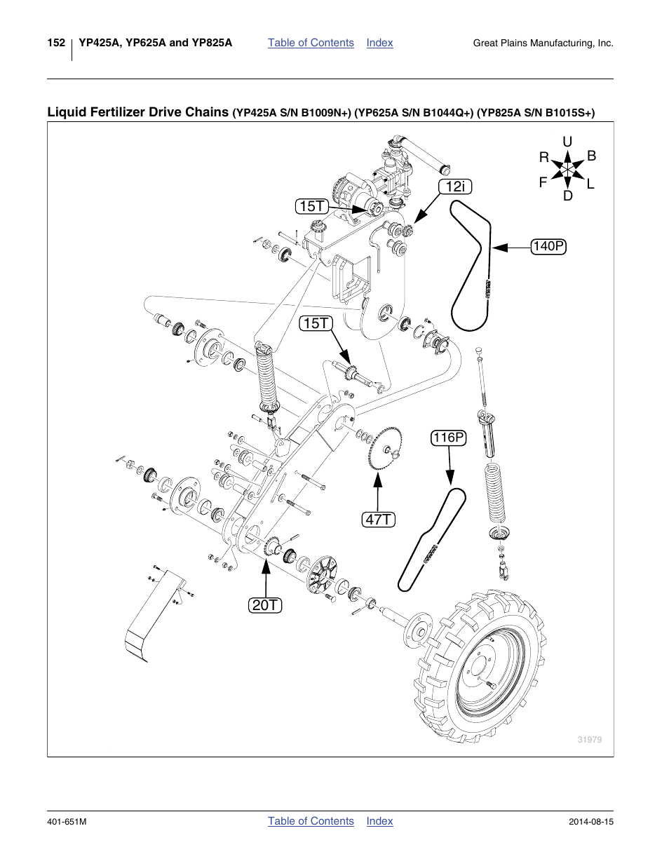 Great Plains YP825A Operator Manual User Manual | Page 156 / 182