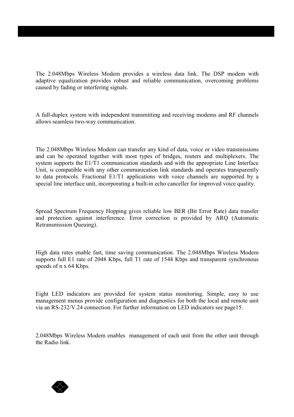 Black Box MWU2000-X21 User Manual | Page 10 / 132