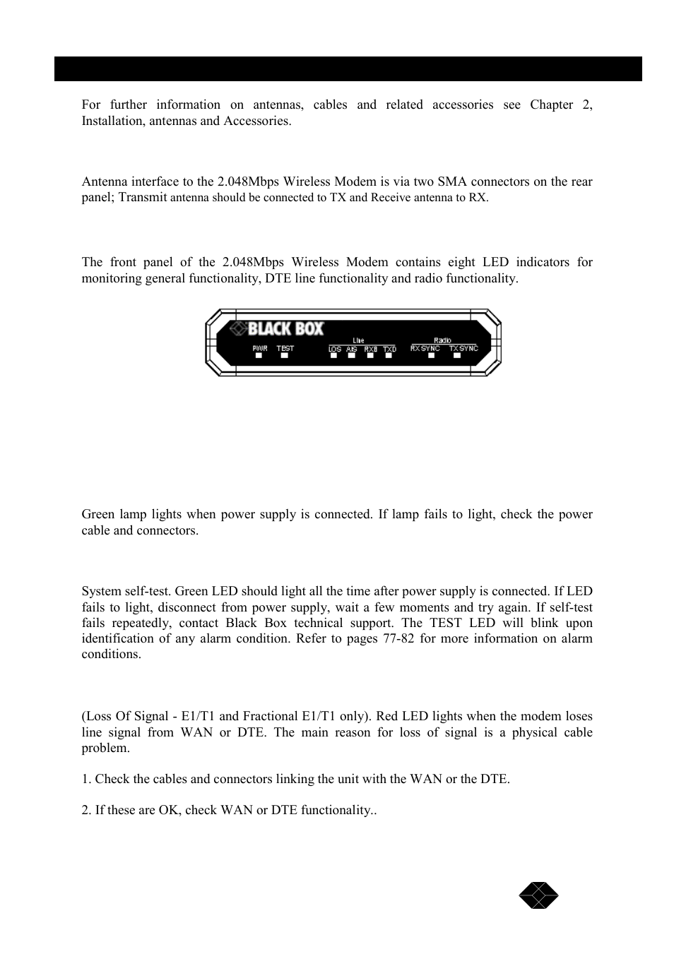 Black Box MWU2000-X21 User Manual | Page 15 / 132