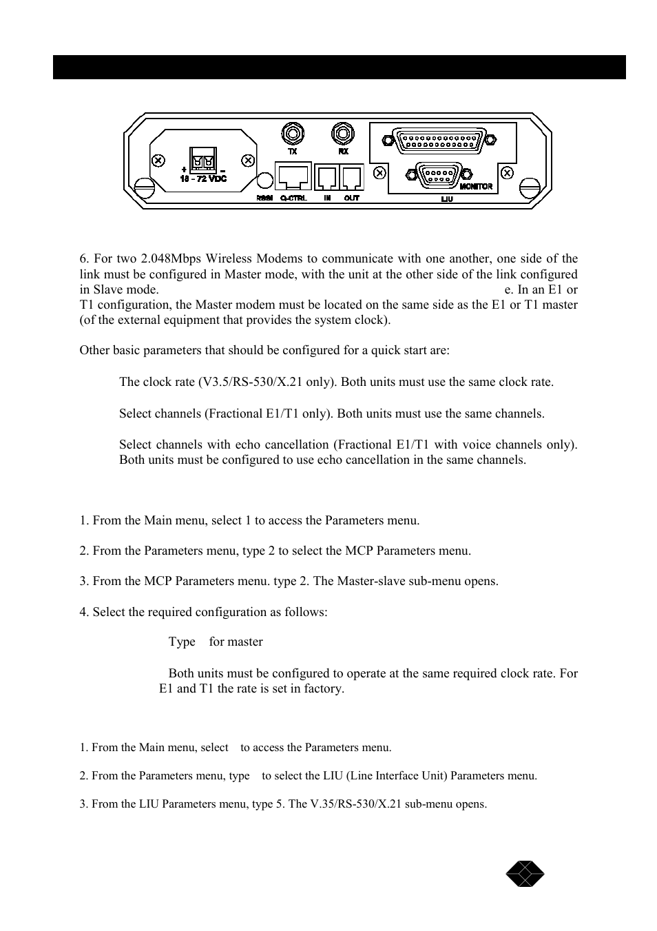 Black Box MWU2000-X21 User Manual | Page 19 / 132