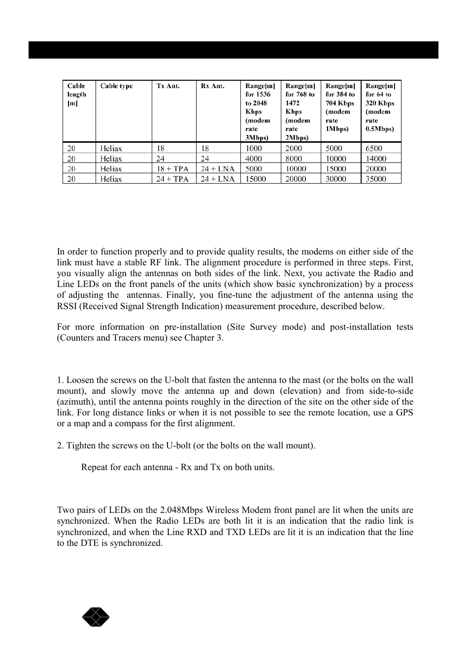 Black Box MWU2000-X21 User Manual | Page 36 / 132