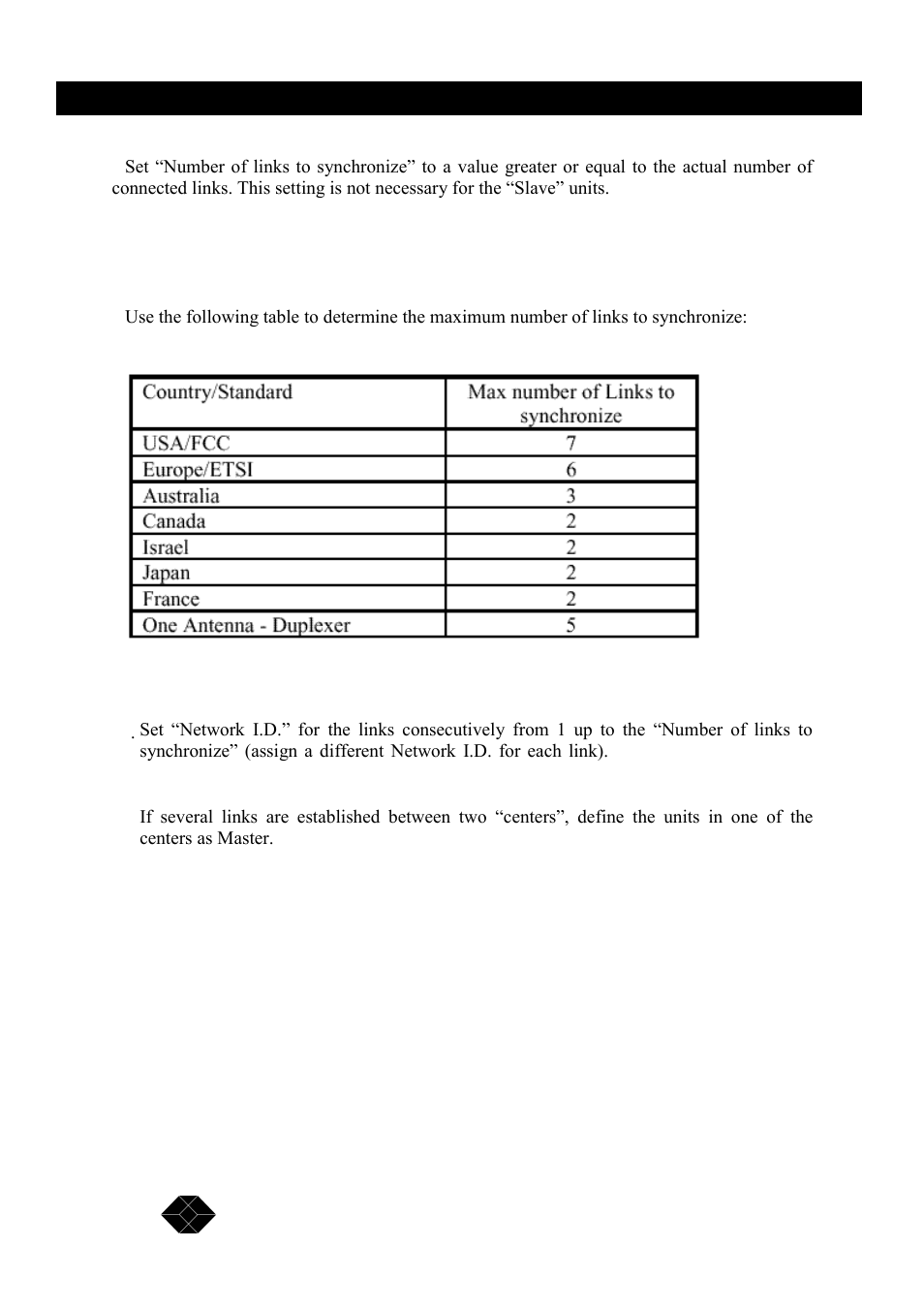 Black Box MWU2000-X21 User Manual | Page 42 / 132