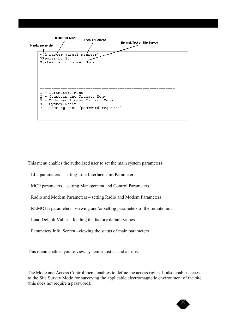 Black Box MWU2000-X21 User Manual | Page 45 / 132