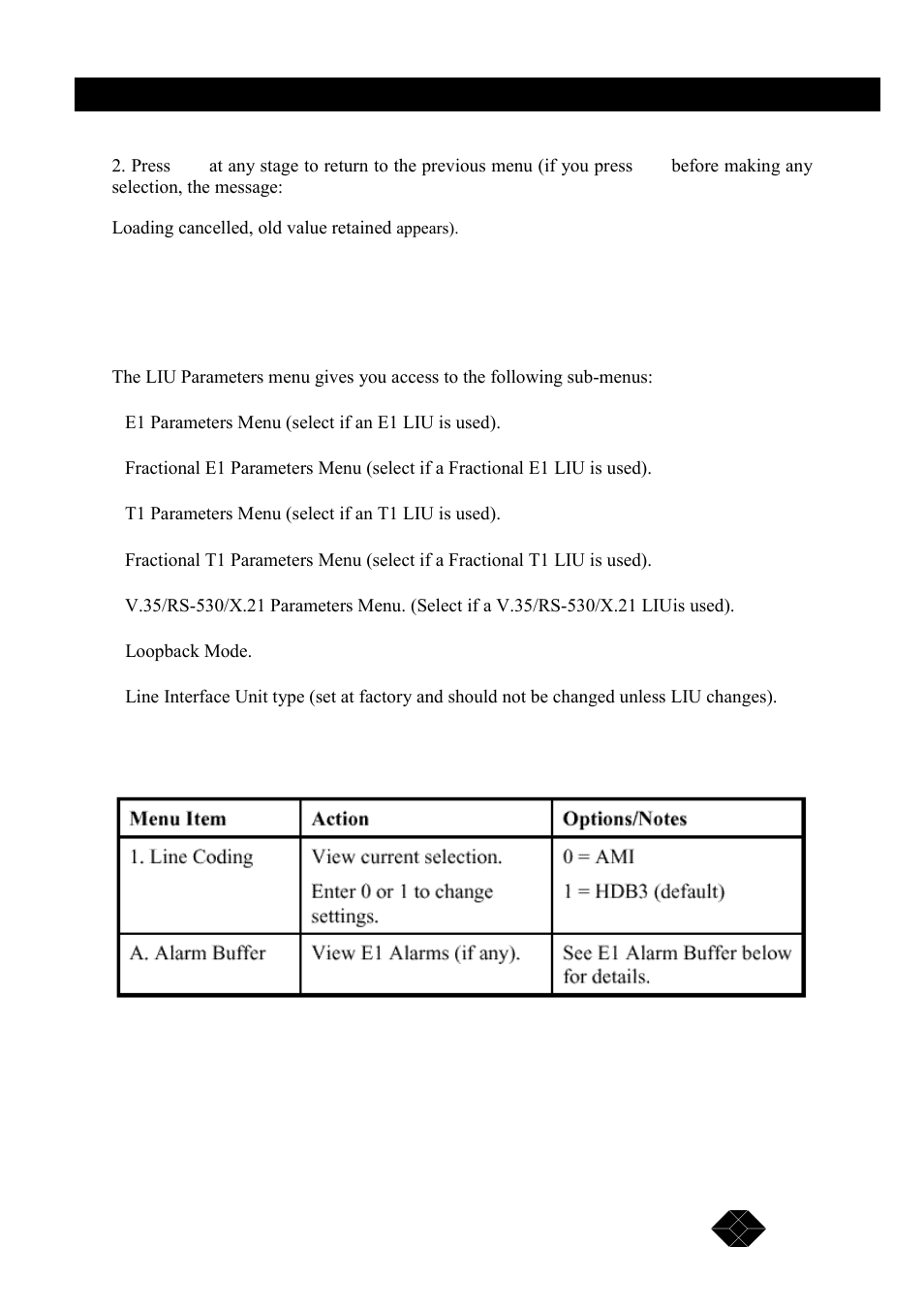 Black Box MWU2000-X21 User Manual | Page 47 / 132