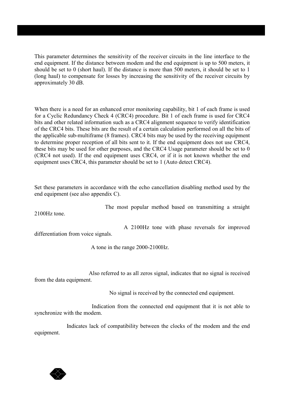Black Box MWU2000-X21 User Manual | Page 50 / 132