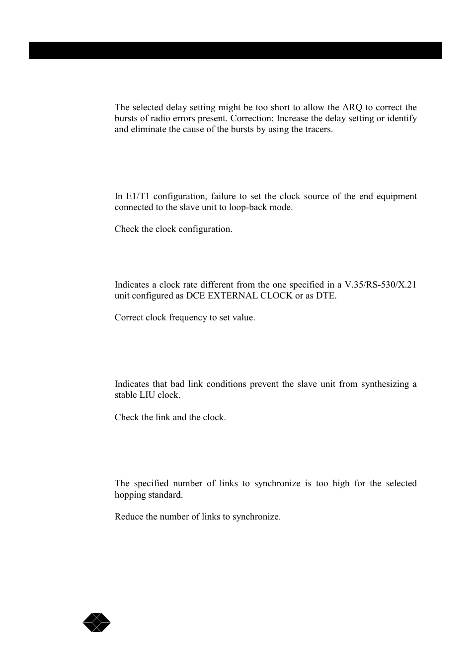 Black Box MWU2000-X21 User Manual | Page 80 / 132
