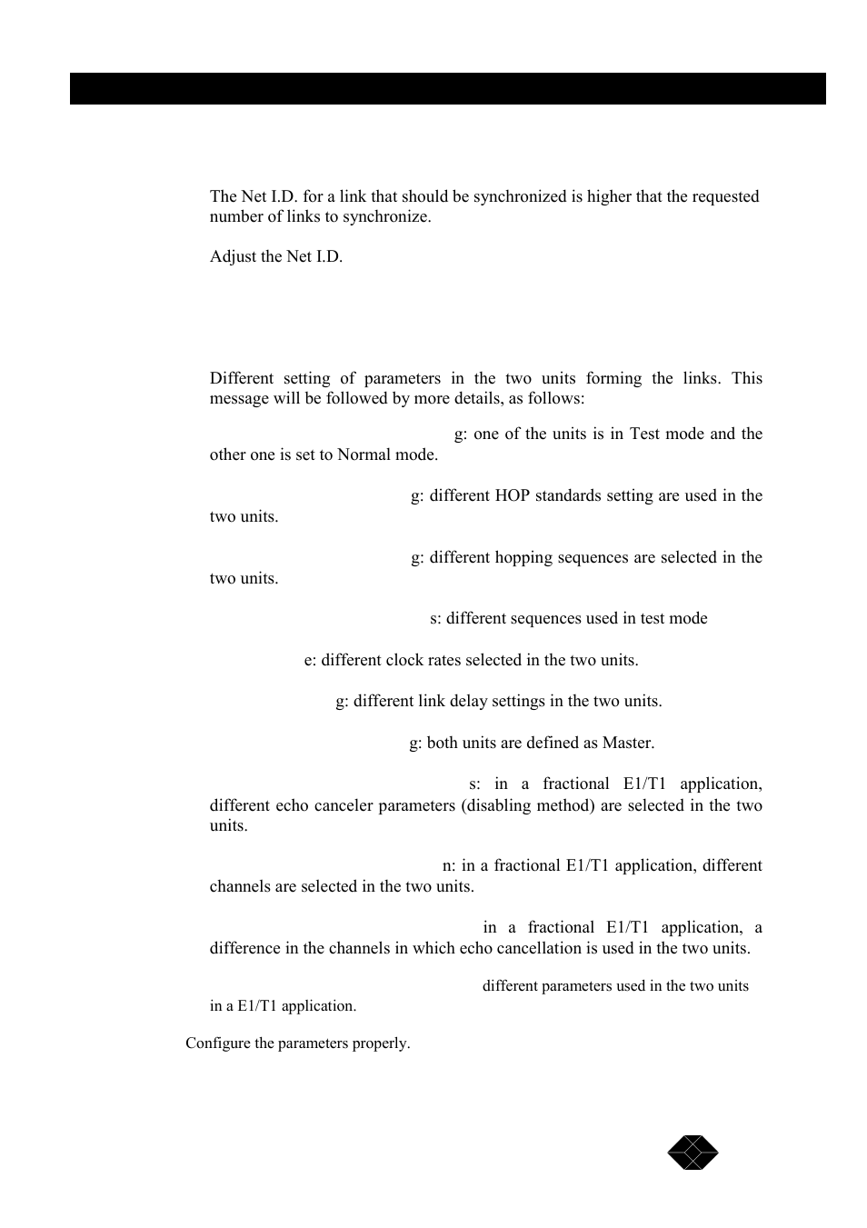 Black Box MWU2000-X21 User Manual | Page 81 / 132