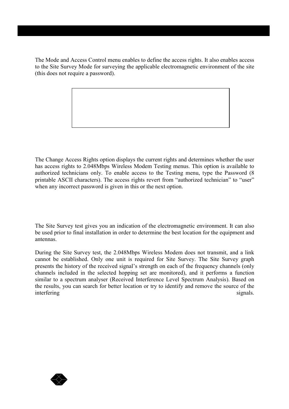 Black Box MWU2000-X21 User Manual | Page 82 / 132