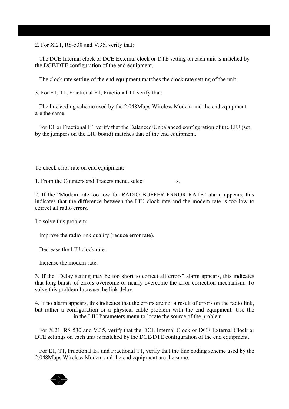 Black Box MWU2000-X21 User Manual | Page 88 / 132