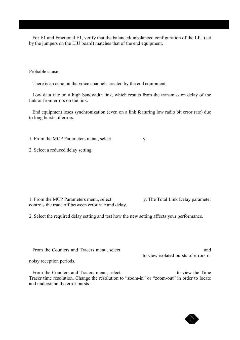 Black Box MWU2000-X21 User Manual | Page 89 / 132
