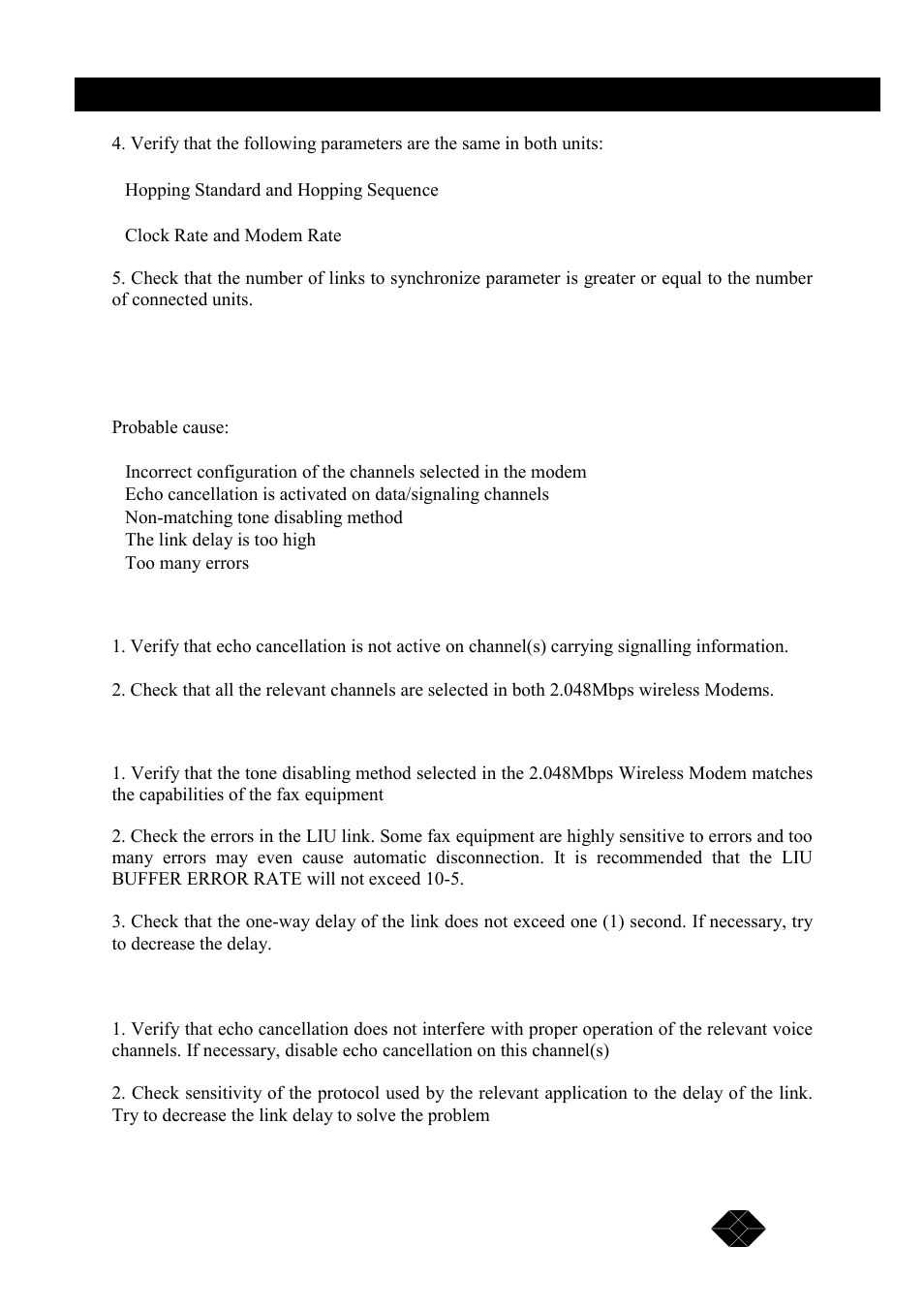 Black Box MWU2000-X21 User Manual | Page 93 / 132