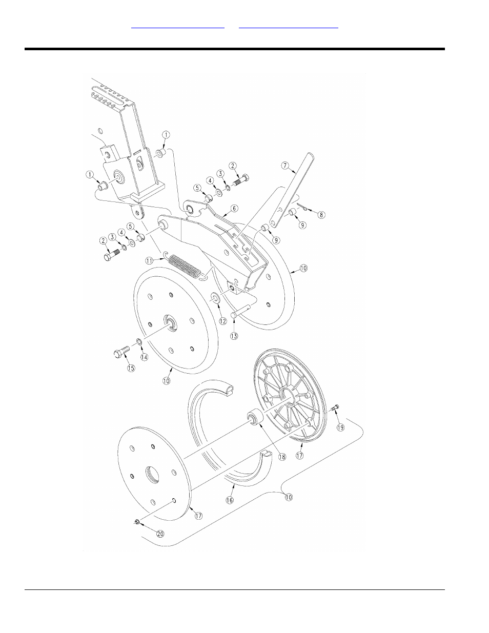 1" x 12" press wheel | Great Plains 2N-3020 Parts Manual User Manual | Page 122 / 218