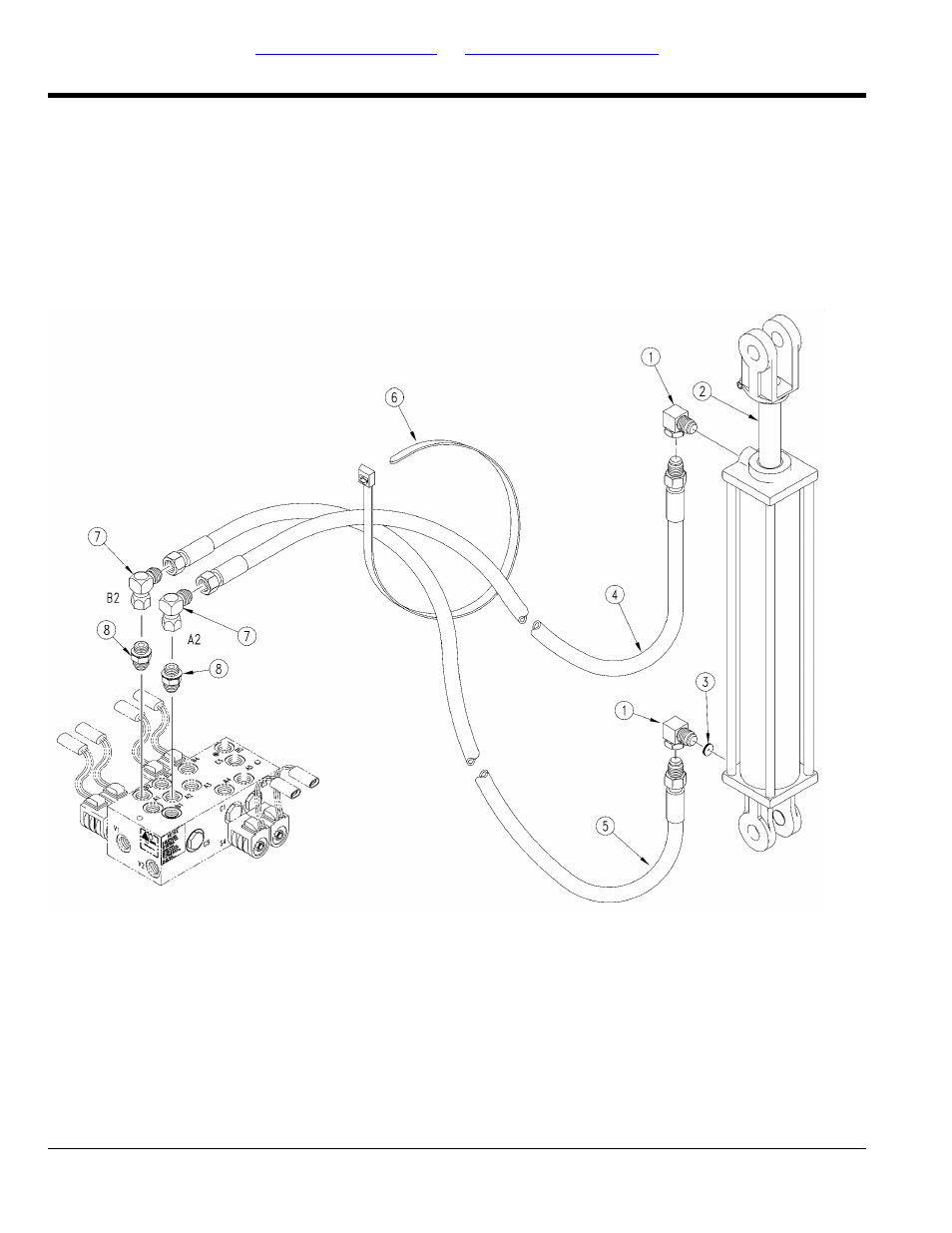 Single marker hydraulics | Great Plains 2N-3020 Parts Manual User Manual | Page 196 / 218