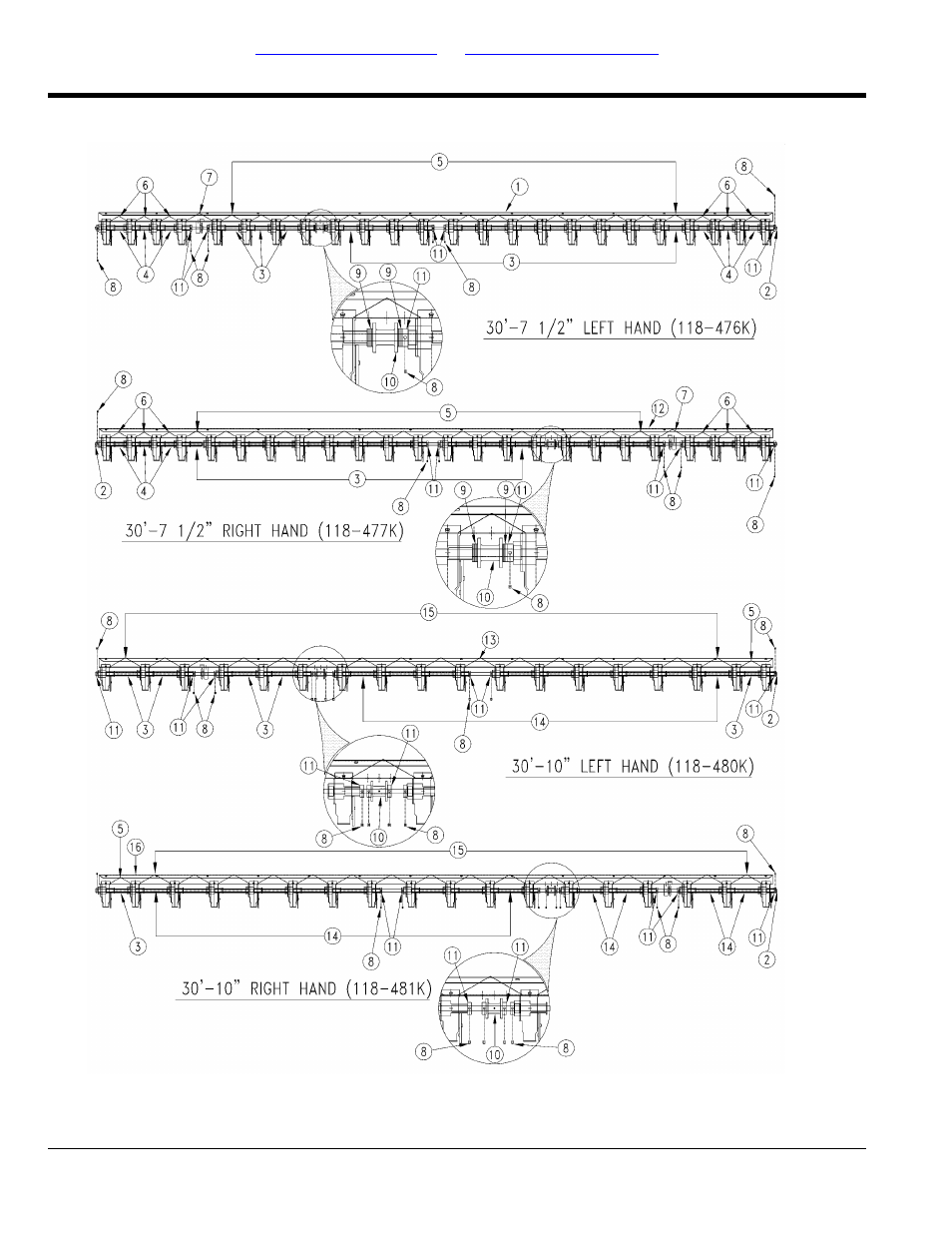 Feeder cup spacing | Great Plains 2N-3020 Parts Manual User Manual | Page 52 / 218