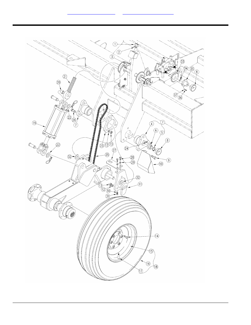 Gauge wheel (continued) | Great Plains 2N-3020 Parts Manual User Manual | Page 80 / 218