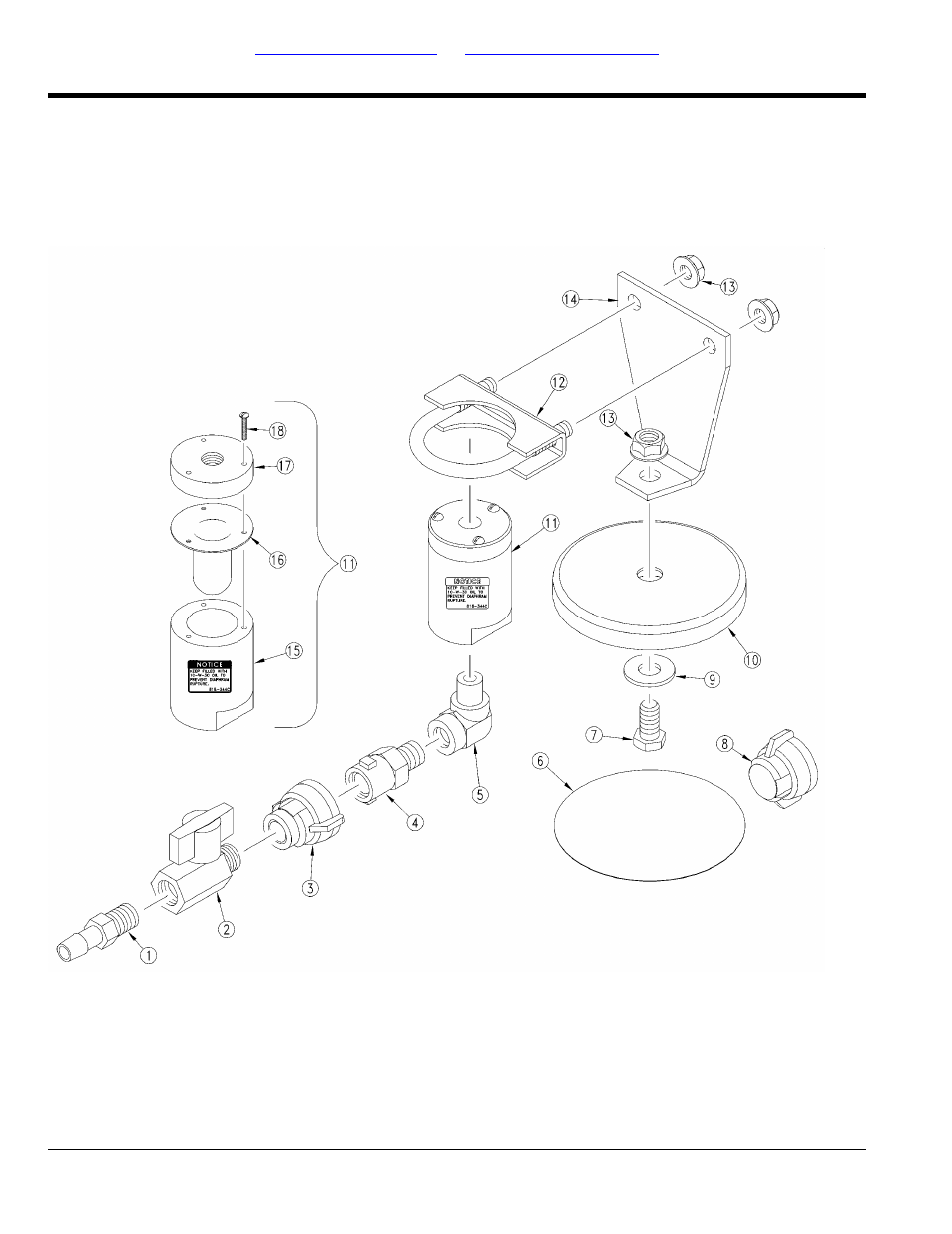 Gauge protect magnet mount assembly 507-092k | Great Plains TS1000 Parts Manual User Manual | Page 112 / 172