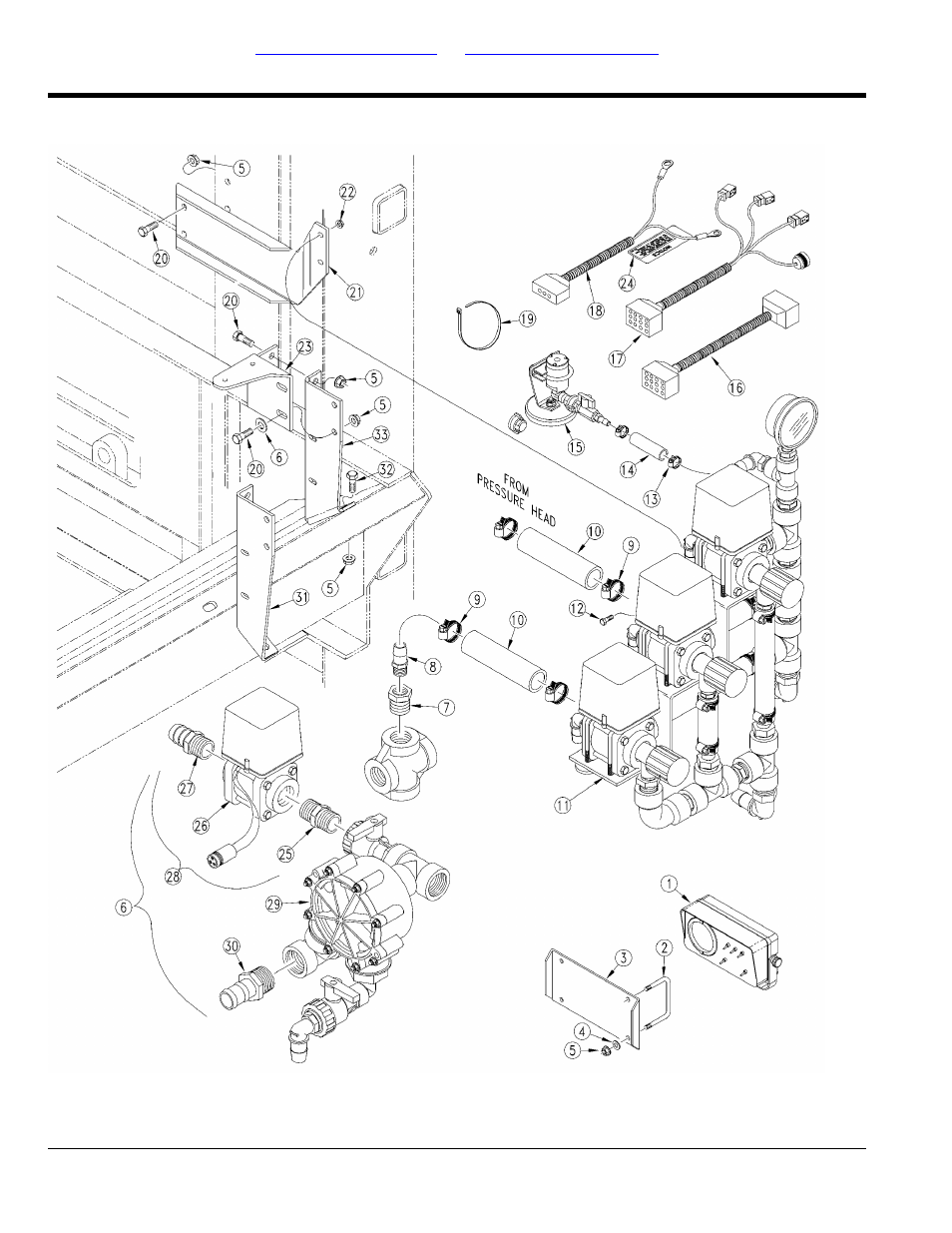 Manual control plumbing assembly (s/n 3623+) | Great Plains TS1000 Parts Manual User Manual | Page 118 / 172