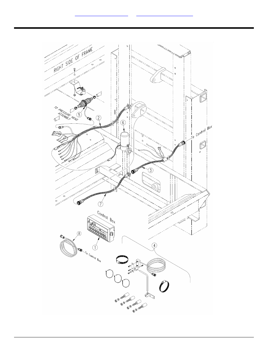 Raven 460 monitor with drive assembly (s/n 3622-) | Great Plains TS1000 Parts Manual User Manual | Page 134 / 172