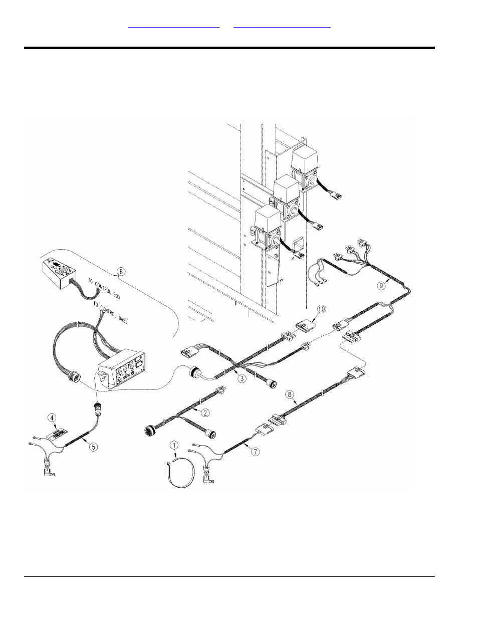 Rear wiring harness (s/n 3622-) | Great Plains TS1000 Parts Manual User Manual | Page 142 / 172