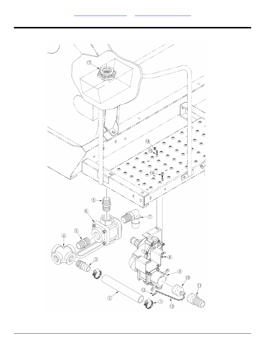 Quick fill & tank plumbing (s/n 3623+) | Great Plains TS1000 Parts Manual User Manual | Page 36 / 172