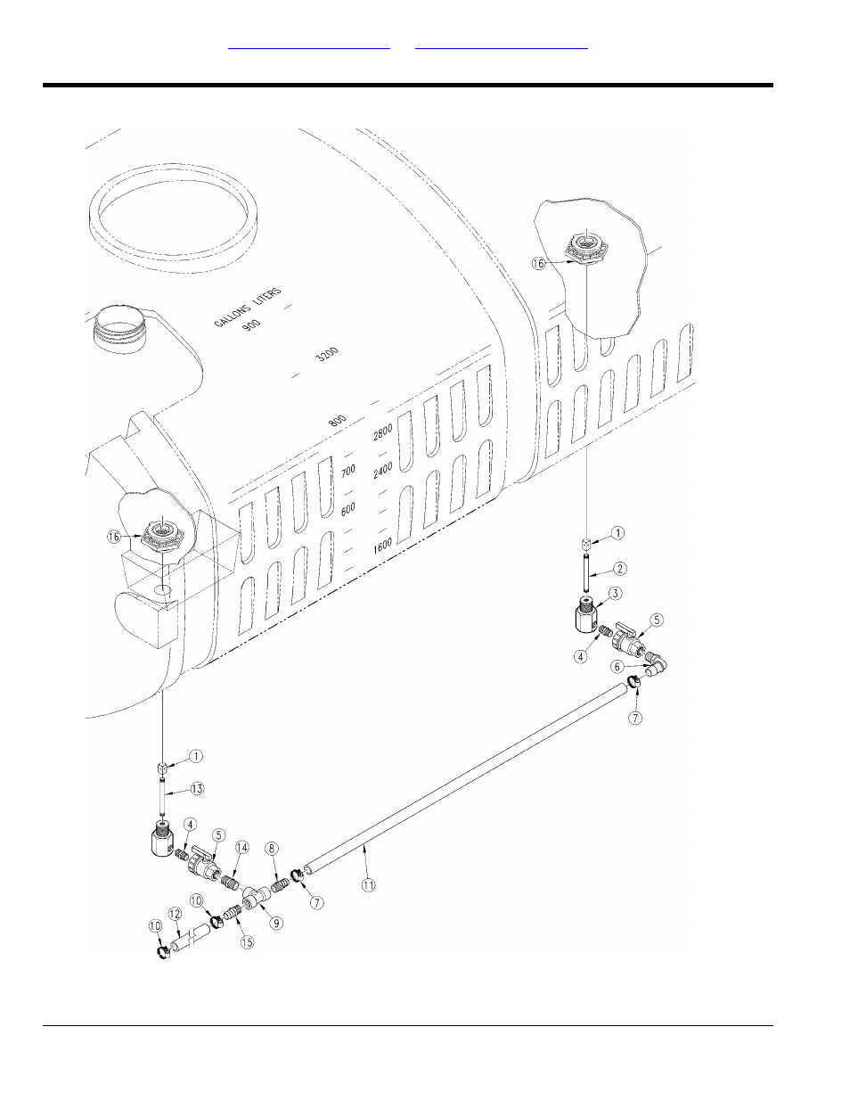 Agitation assembly (s/n 3622-) | Great Plains TS1000 Parts Manual User Manual | Page 40 / 172