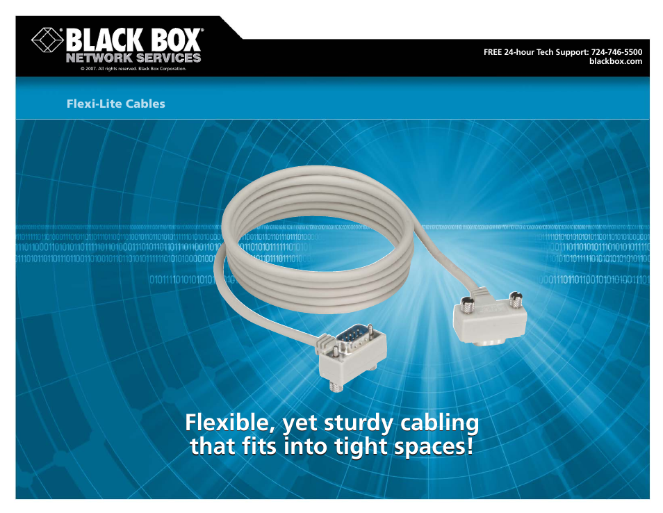 Black Box Cable Box User Manual | 2 pages