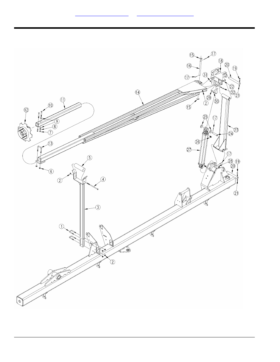 Marker, Table of contents part number index marker | Great Plains YP1625 Parts Manual User Manual | Page 118 / 142