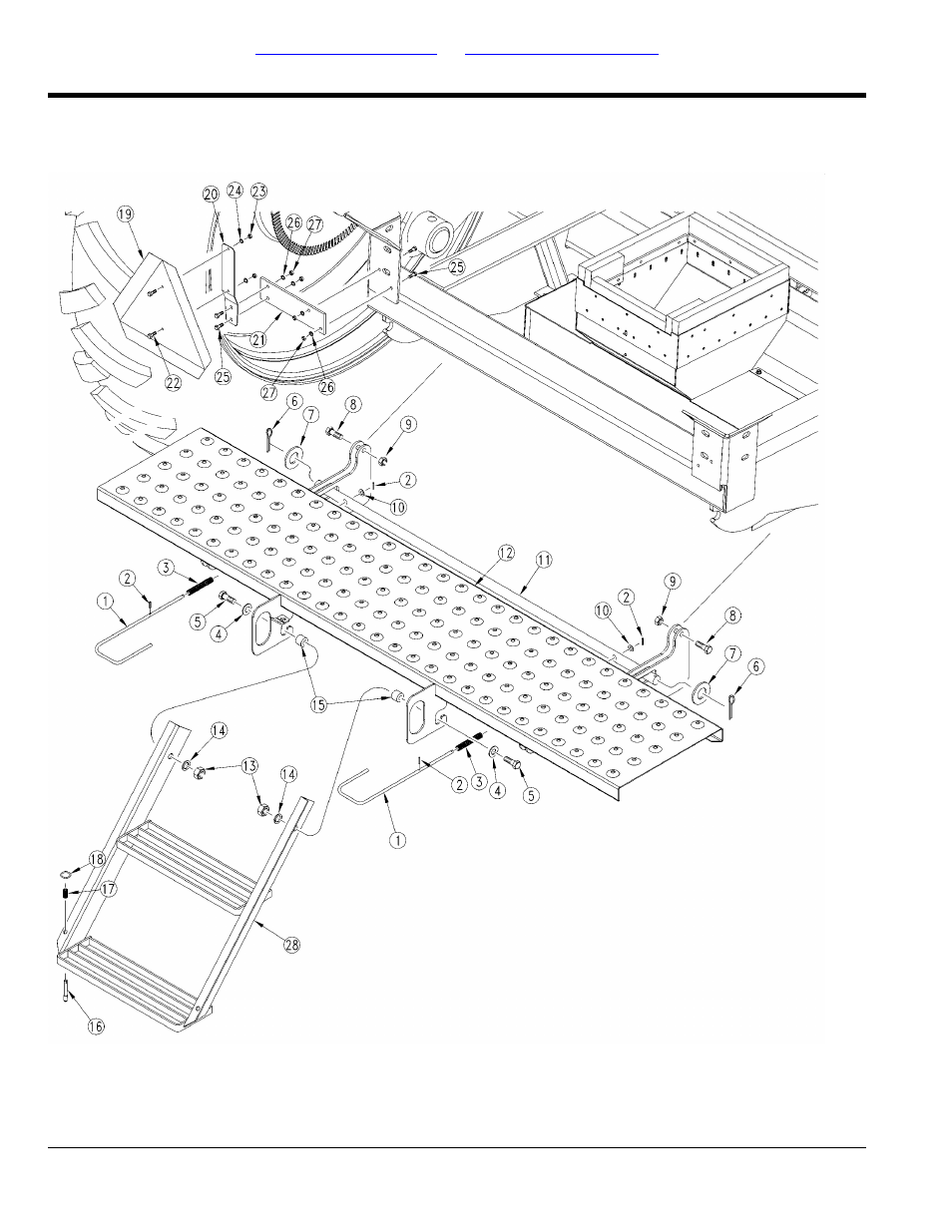 Walkboard, Table of contents part number index walkboard | Great Plains YP1625 Parts Manual User Manual | Page 16 / 142
