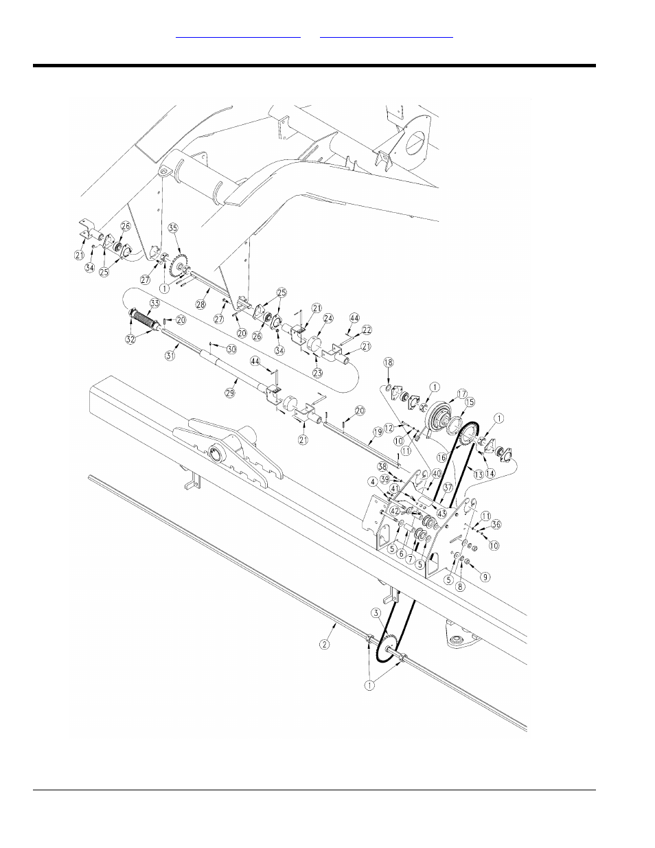 Wing drive, Table of contents part number index wing drive | Great Plains YP1625 Parts Manual User Manual | Page 32 / 142