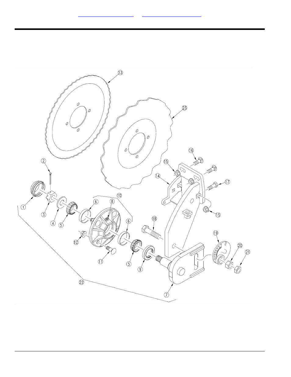 Coulter, Table of contents part number index coulter | Great Plains YP1625 Parts Manual User Manual | Page 54 / 142