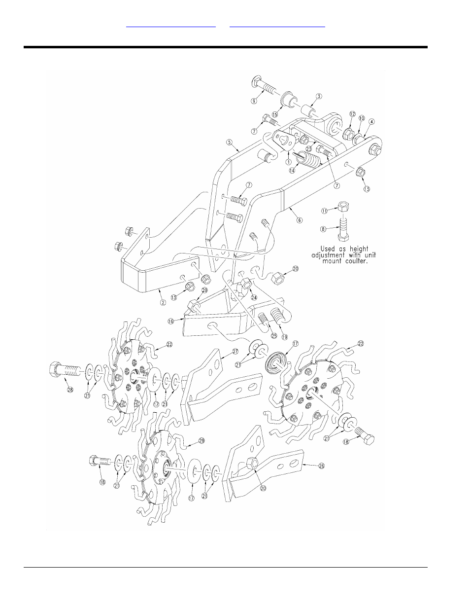 Unit mount single terra-tine (twin row) | Great Plains YP1625 Parts Manual User Manual | Page 72 / 142