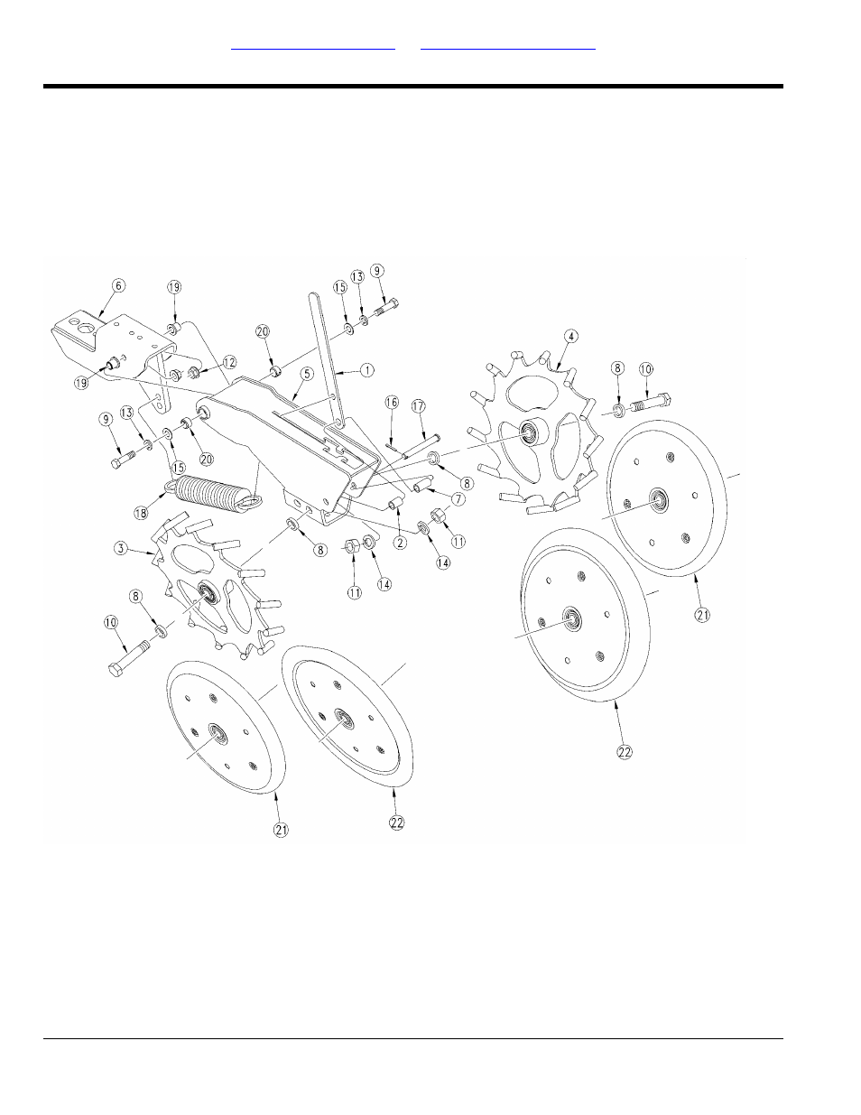 Press wheel assembly rh long | Great Plains YP1625 Parts Manual User Manual | Page 78 / 142