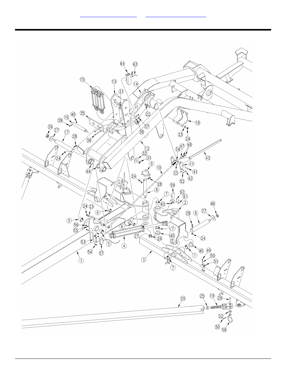 Mainframe, Table of contents part number index mainframe | Great Plains YP1625 Parts Manual User Manual | Page 8 / 142