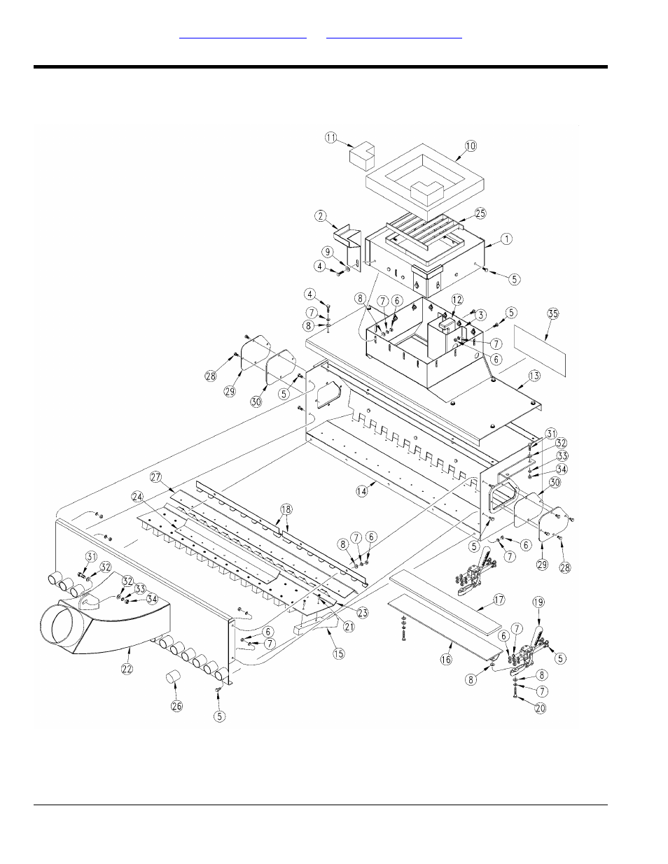 Air box, Table of contents part number index air box | Great Plains YP1625 Parts Manual User Manual | Page 90 / 142