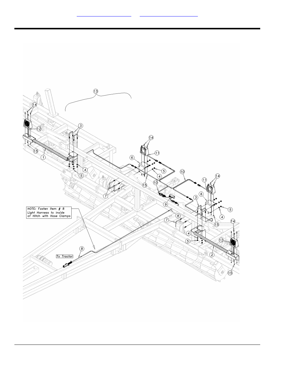 Lights (s/n gp-1440hh-) | Great Plains 2551SC Parts Manual User Manual | Page 14 / 44