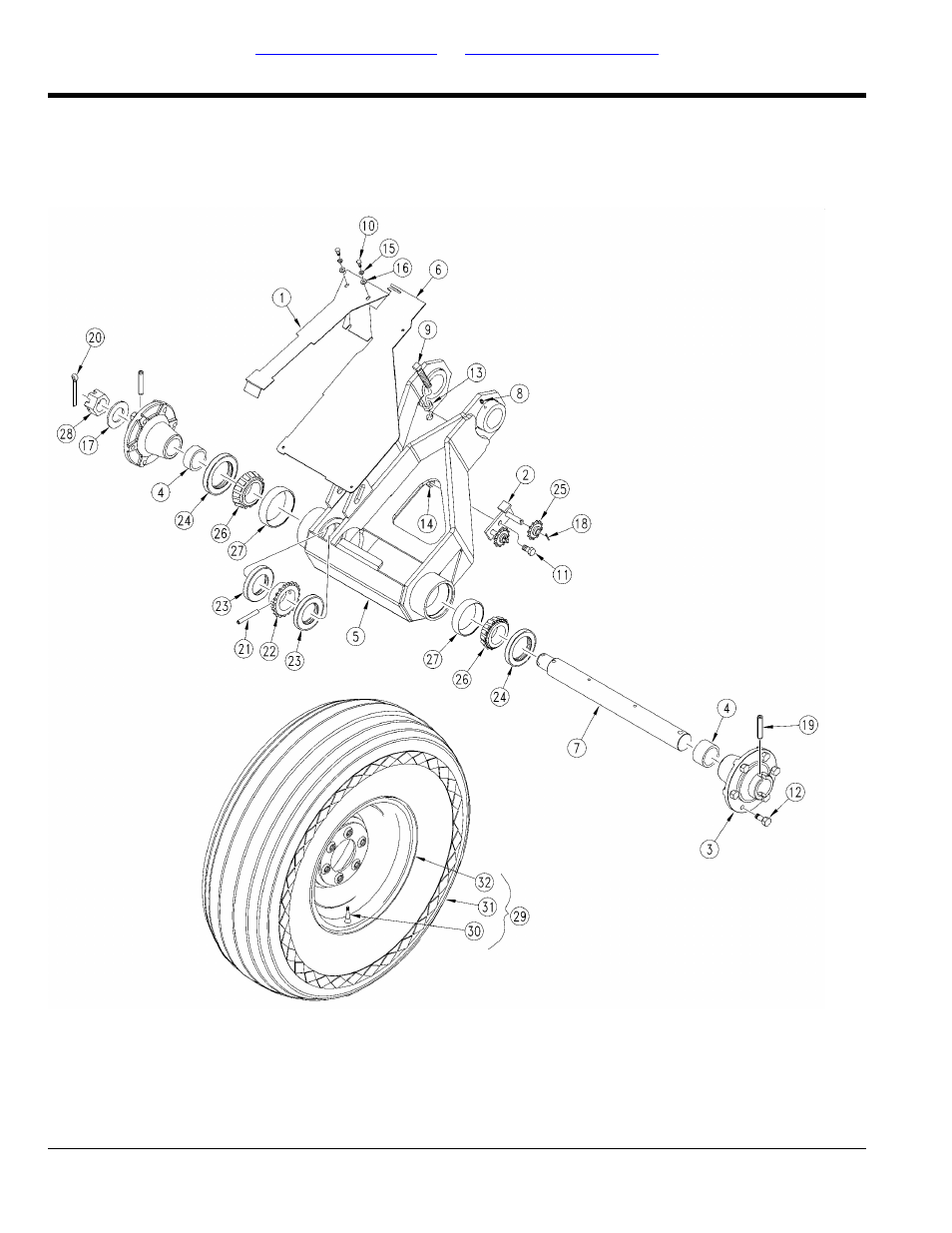 Dual gauge wheel (s/n 7079b+) | Great Plains 2020P Parts Manual User Manual | Page 32 / 150