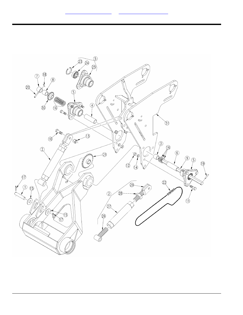 Gauge wheel rh, Table of contents part number index gauge wheel rh | Great Plains 2020P Parts Manual User Manual | Page 36 / 150