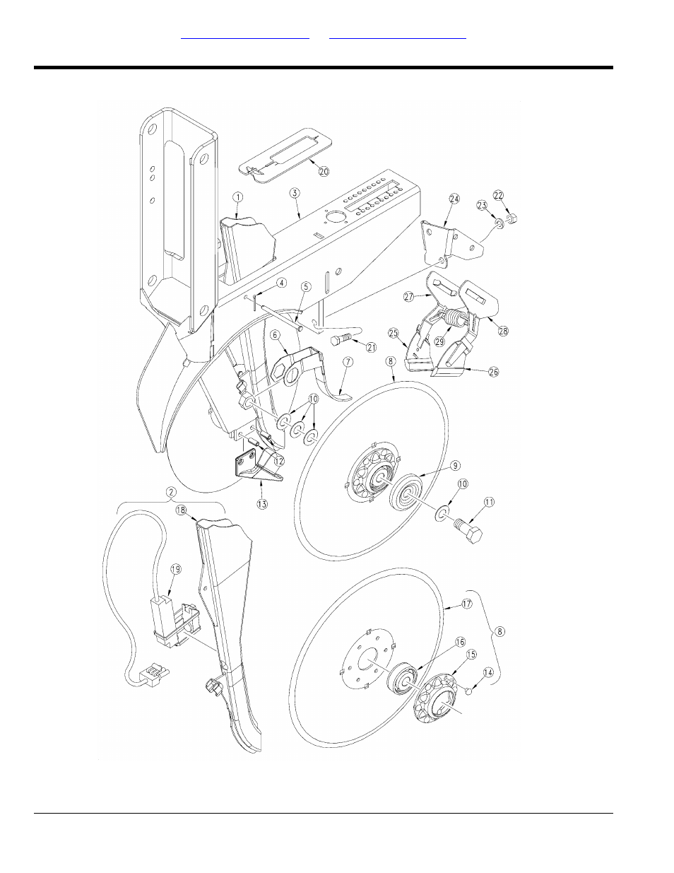 10 series opener body (s/n 7055b+) | Great Plains 2020P Parts Manual User Manual | Page 48 / 150