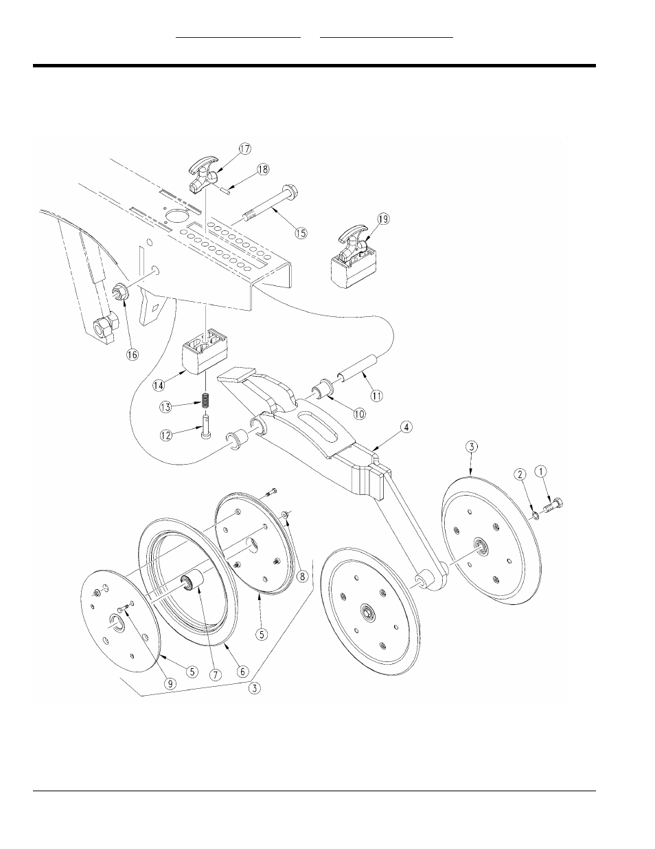 Press wheels, 1 1/4" x 13 1/2" double press wheel | Great Plains 2020P Parts Manual User Manual | Page 66 / 150