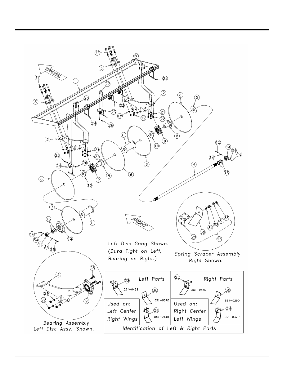 Disc gang assembly (s/n gp-2307dd+) | Great Plains DVN8324 Parts Manual User Manual | Page 52 / 118