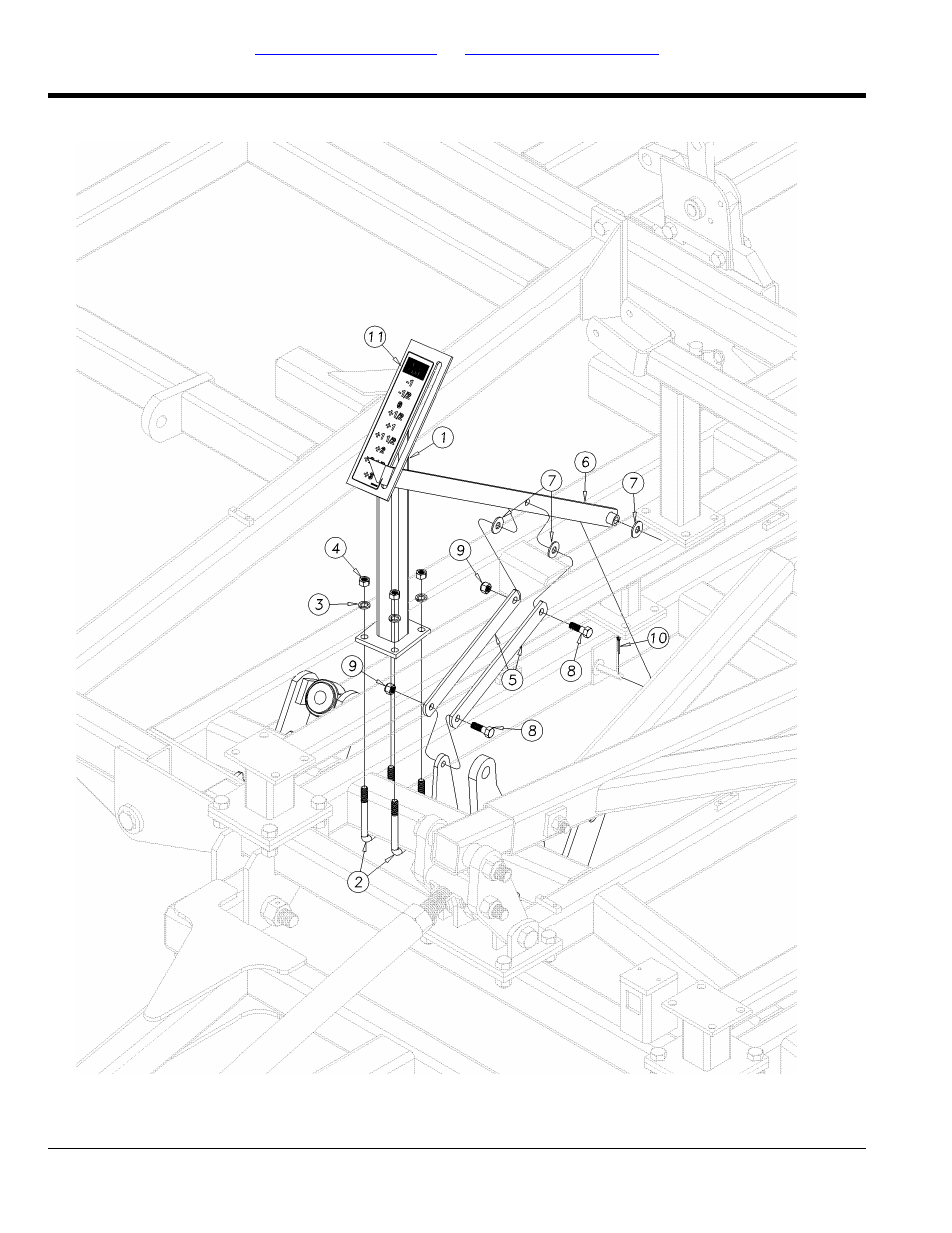 Gang depth indicator assembly | Great Plains DVN8324 Parts Manual User Manual | Page 62 / 118