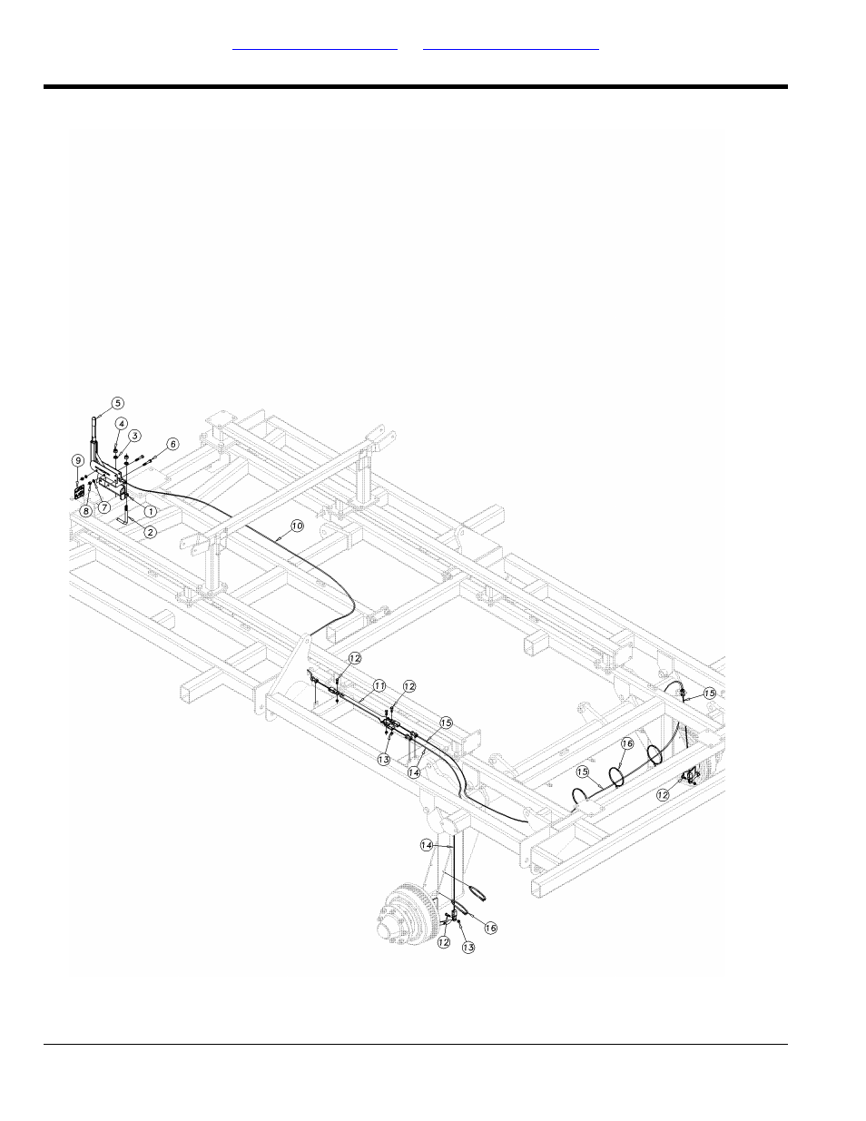 Parking brake, Table of contents part number index parking brake | Great Plains DVN8324 Parts Manual User Manual | Page 74 / 118