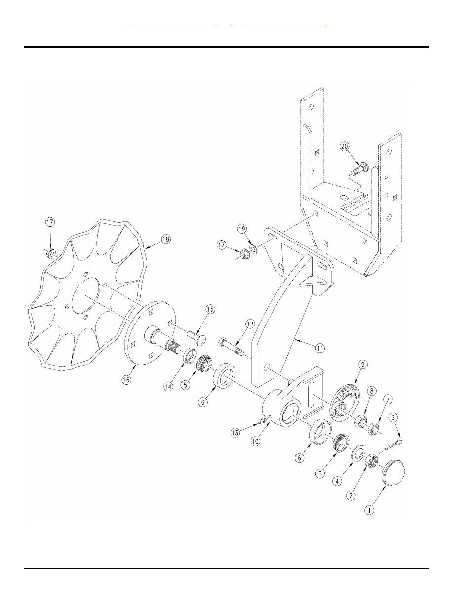 Conservation coulter (option) | Great Plains 2515P Parts Manual User Manual | Page 42 / 88