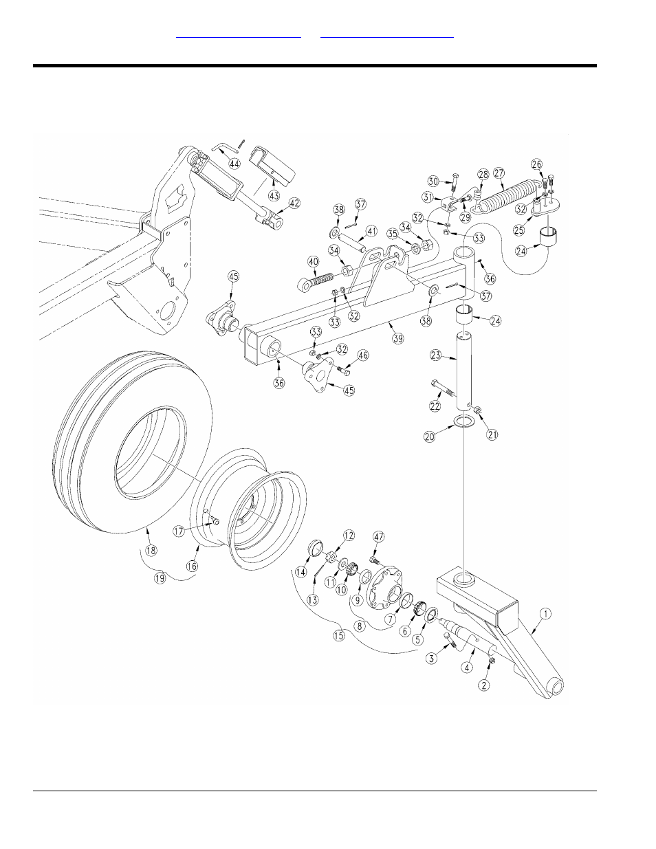 Caster wheels, Table of contents part number index caster wheels | Great Plains 2515P Parts Manual User Manual | Page 74 / 88